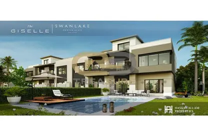 Townhouse - 4 Bedrooms - 4 Bathrooms for sale in Swan Lake Residence - 5th Settlement Compounds - The 5th Settlement - New Cairo City - Cairo