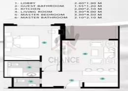 Apartment - 1 Bedroom - 2 Bathrooms for sale in Winter New Alamein - New Alamein City - North Coast