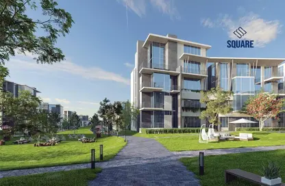 Apartment - 1 Bedroom - 2 Bathrooms for sale in West Leaves - 1st District - 6 October City - Giza