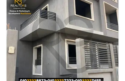 Twin House - 4 Bedrooms - 4 Bathrooms for sale in Palm Villa - Al Wahat Road - 6 October City - Giza