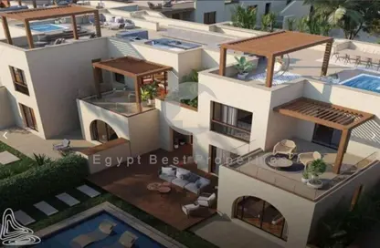شاليه - 2 غرف نوم - 2 حمامات للبيع في مكادي اوراسكوم - مكادي - الغردقة - محافظة البحر الاحمر
