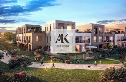 Townhouse - 3 Bedrooms - 4 Bathrooms for sale in District 5 - 5th Settlement Compounds - The 5th Settlement - New Cairo City - Cairo