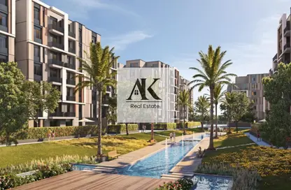 Apartment - 1 Bedroom - 2 Bathrooms for sale in Swan Lake Residence - 5th Settlement Compounds - The 5th Settlement - New Cairo City - Cairo