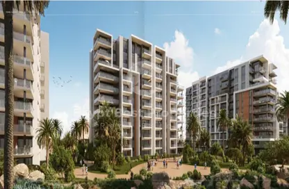 Apartment - 1 Bedroom - 2 Bathrooms for sale in Park Side Residence - Zed Towers - Sheikh Zayed Compounds - Sheikh Zayed City - Giza