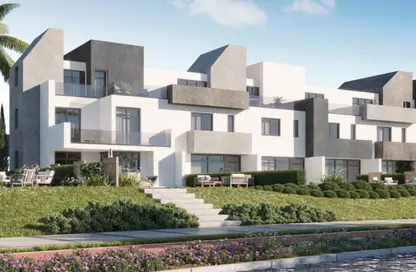 Townhouse - 4 Bedrooms - 4 Bathrooms for sale in Rivers - New Zayed City - Sheikh Zayed City - Giza