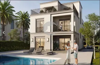 Villa - 5 Bedrooms - 5 Bathrooms for sale in Belle Vie - New Zayed City - Sheikh Zayed City - Giza