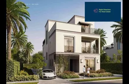 Villa - 5 Bedrooms - 4 Bathrooms for sale in Belleville - Sheikh Zayed Compounds - Sheikh Zayed City - Giza