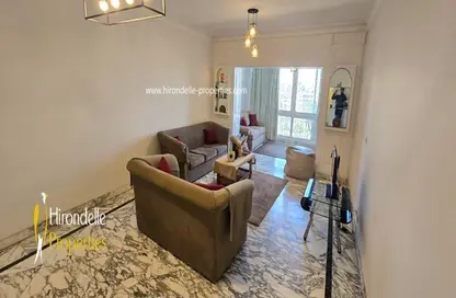 شقة - 2 غرف نوم - 2 حمامات للايجار في شارع الجزيرة الوسطى (شارع يوسف كامل) - الزمالك - القاهرة