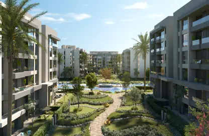 Apartment - 2 Bedrooms - 2 Bathrooms for sale in Avelin - North Investors Area - New Cairo City - Cairo