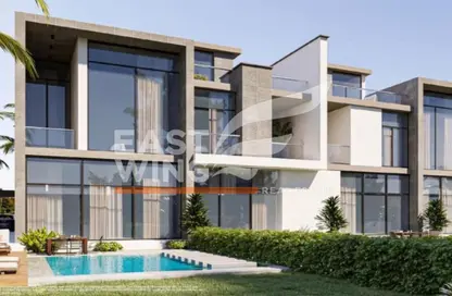 Twin House - 3 Bedrooms - 3 Bathrooms for sale in Saada Compound - New Cairo City - Cairo