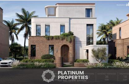 Villa - 6 Bedrooms - 6 Bathrooms for sale in Crescent Walk - 5th Settlement Compounds - The 5th Settlement - New Cairo City - Cairo