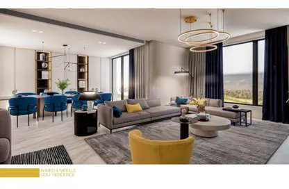 Apartment - 3 Bedrooms - 3 Bathrooms for rent in The Fourteen Golf Residences - Uptown Cairo - Mokattam - Cairo