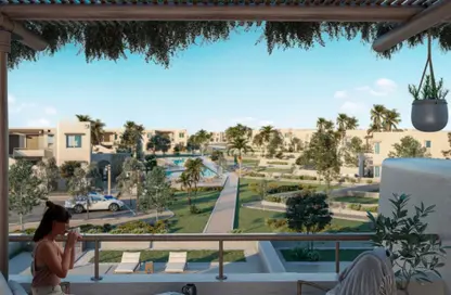 Chalet - 2 Bedrooms - 2 Bathrooms for sale in Hacienda West - Ras Al Hekma - North Coast