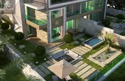 فيلا - 4 غرف نوم - 4 حمامات للبيع في ميدتاون - المستثمرين الجنوبية - مدينة القاهرة الجديدة - القاهرة