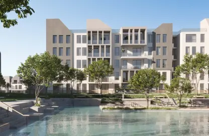 Apartment - 2 Bedrooms - 2 Bathrooms for sale in Rivers - New Zayed City - Sheikh Zayed City - Giza