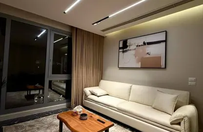 Apartment - Studio - 2 Bathrooms for rent in Aljazi Marriott Residences - Mohamed Naguib Axis - North Investors Area - New Cairo City - Cairo