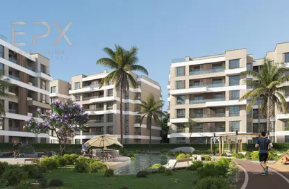 شقة - 3 غرف نوم - 2 حمامات للبيع في أقمار - طريق الواحات - مدينة 6 أكتوبر - الجيزة