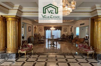 Villa - 6 Bedrooms - 7 Bathrooms for rent in Al Safwa - 26th of July Corridor - 6 October City - Giza