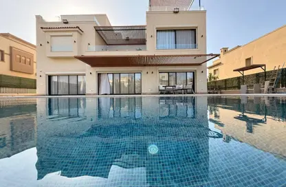 فيلا - 5 غرف نوم - 6 حمامات للايجار في بالم هيلز قطامية - كمبوندات القطامية - القطامية - مدينة القاهرة الجديدة - القاهرة