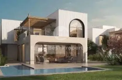 Chalet - 2 Bedrooms - 2 Bathrooms for sale in The Med - Ras Al Hekma - North Coast