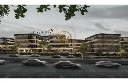 Office Space - Studio for sale in City Hall 90 - North Teseen St. - The 5th Settlement - New Cairo City - Cairo