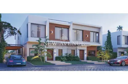Townhouse - 2 Bedrooms - 3 Bathrooms for sale in Azzar Islands - Qesm Ad Dabaah - North Coast