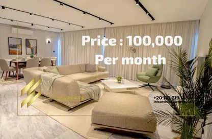 Apartment - 3 Bedrooms - 3 Bathrooms for rent in Lake View Residence - 5th Settlement Compounds - The 5th Settlement - New Cairo City - Cairo