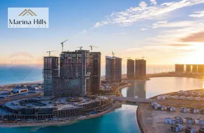 Hotel Apartment for sale in North Edge Towers - New Alamein City - North Coast