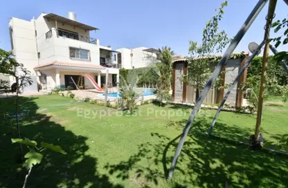Villa - 5 Bedrooms - 5 Bathrooms for rent in Waslet Dahshur Road - Sheikh Zayed City - Giza