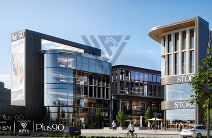 Retail - Studio - 1 Bathroom for sale in Plus 90 Mall - North Teseen St. - The 5th Settlement - New Cairo City - Cairo