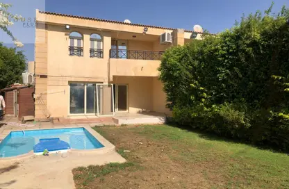 Villa - 3 Bedrooms - 3 Bathrooms for rent in Al  Rabwa - Sheikh Zayed Compounds - Sheikh Zayed City - Giza