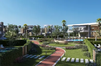Twin House - 4 Bedrooms - 4 Bathrooms for sale in Garden Lakes - 6 October Compounds - 6 October City - Giza