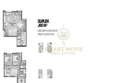 Duplex - 3 Bedrooms - 2 Bathrooms for sale in Il Cazar - 5th Settlement Compounds - The 5th Settlement - New Cairo City - Cairo