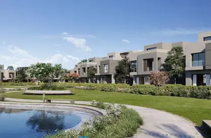Villa - 4 Bedrooms - 4 Bathrooms for sale in Cleopatra Palace - 5th District - Shorouk City - Cairo