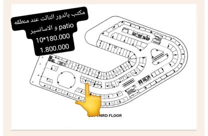 مساحات مكتبية - استوديو للبيع في برج بيراميدز التجاري - كمبوندات العاصمة الإدارية الجديدة - العاصمة الإدارية الجديدة - القاهرة