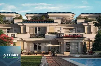 Townhouse - 3 Bedrooms - 4 Bathrooms for sale in Mountain View Chill Out Park - Northern Expansions - 6 October City - Giza
