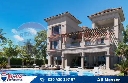 فيلا - 4 غرف نوم - 3 حمامات للبيع في اليكس ويست - كمبوندات الاسكندرية - الاسكندرية