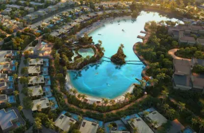 Chalet - 2 Bedrooms - 2 Bathrooms for sale in Ramla Lakeside - Qesm Ad Dabaah - North Coast