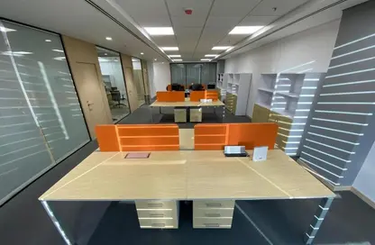 Office Space - Studio - 2 Bathrooms for rent in Cairo Festival City - North Investors Area - New Cairo City - Cairo