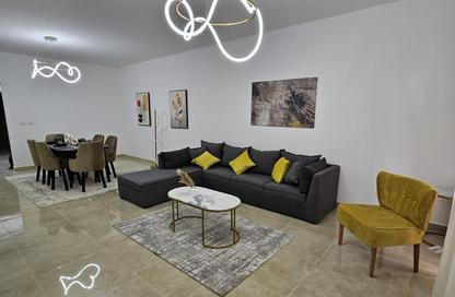 Apartment - 3 Bedrooms - 3 Bathrooms for rent in Moon Residences - Fifth Square - The 5th Settlement - New Cairo City - Cairo