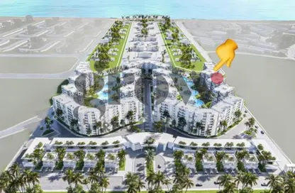 Hotel Apartment - Studio - 1 Bathroom for sale in Gamaet Al Dewal El Arabeya Village - Markaz Al Hamam - North Coast