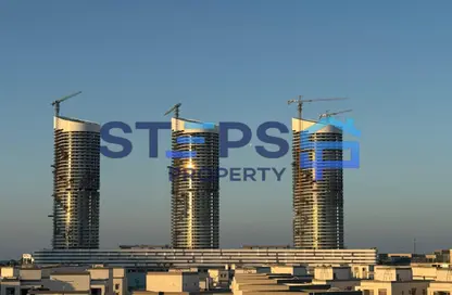 شقة - غرفة نوم - 1 حمام للبيع في نورث ايدج تاورز - مدينة العلمين الجديدة - العلمين - الساحل الشمالي