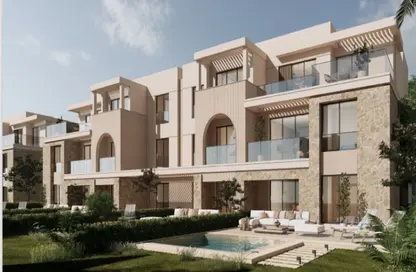 Chalet - 3 Bedrooms - 3 Bathrooms for sale in Azha North - Ras Al Hekma - North Coast