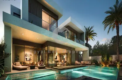 Villa - 3 Bedrooms - 4 Bathrooms for sale in Solana - New Zayed City - Sheikh Zayed City - Giza