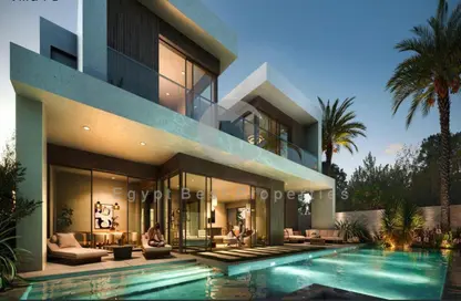 Villa - 3 Bedrooms - 4 Bathrooms for sale in Solana - New Zayed City - Sheikh Zayed City - Giza