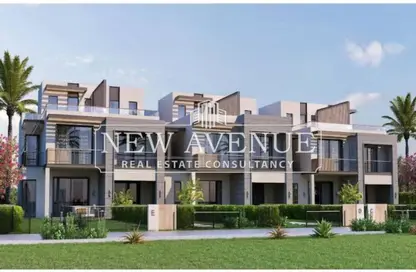 Townhouse - 3 Bedrooms - 4 Bathrooms for sale in Garden Lakes - 6 October Compounds - 6 October City - Giza