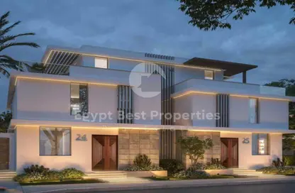 Villa - 4 Bedrooms - 5 Bathrooms for sale in Palm Hills Golf Extension - Al Wahat Road - 6 October City - Giza