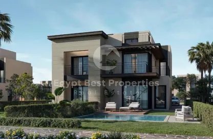 فيلا - 5 غرف نوم - 6 حمامات للبيع في نيو جيزة - طريق مصر اسكندرية الصحراوي - مدينة 6 أكتوبر - الجيزة