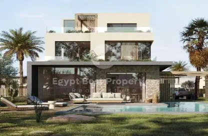Villa - 5 Bedrooms - 6 Bathrooms for sale in Beit Al Bahr - Sidi Heneish - North Coast