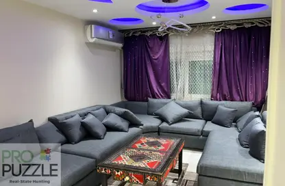 Apartment - 3 Bedrooms - 3 Bathrooms for rent in El Narges Buildings - Al Narges - New Cairo City - Cairo